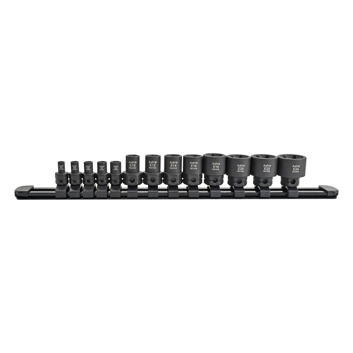 Astro Pneumatic 13pc 1/4" & 3/8" Drive External Torx Nano Impact Socket Set
