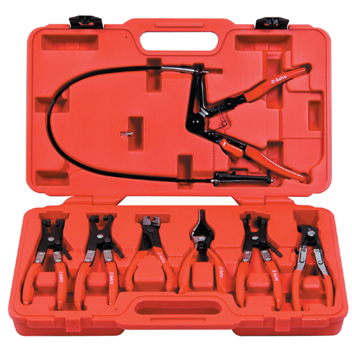 Astro Pneumatic HOSE CLAMP PLIER SET 7PC