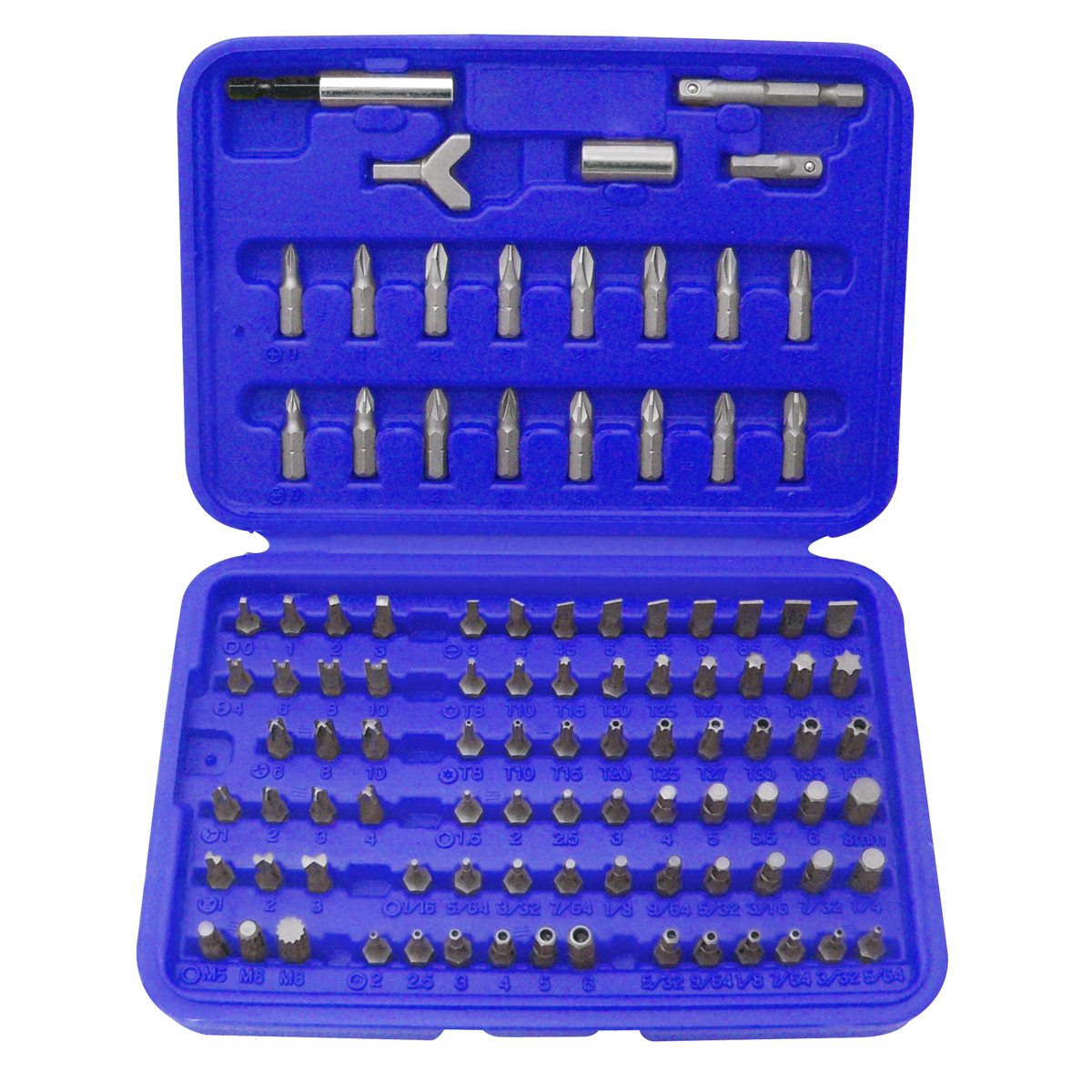 Astro Pneumatic PROF SCREWDRIVER BIT SET 100 PC.