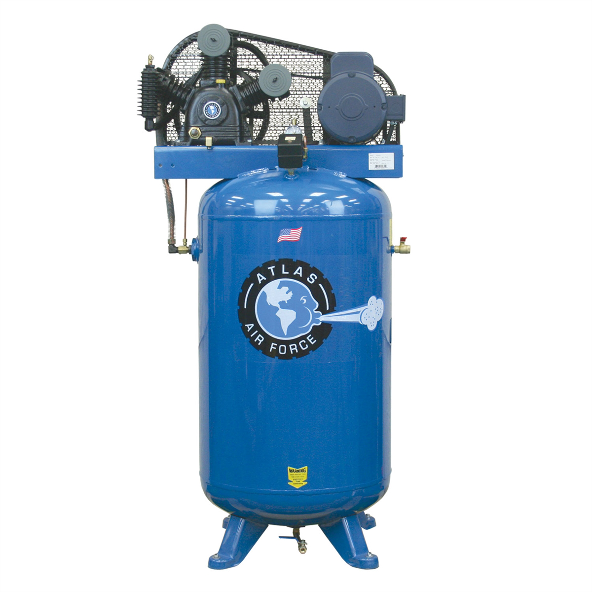 Atlas Automotive Equipment Air Force AF6 5HP 80 Gallon Air Compressor (Will Call)