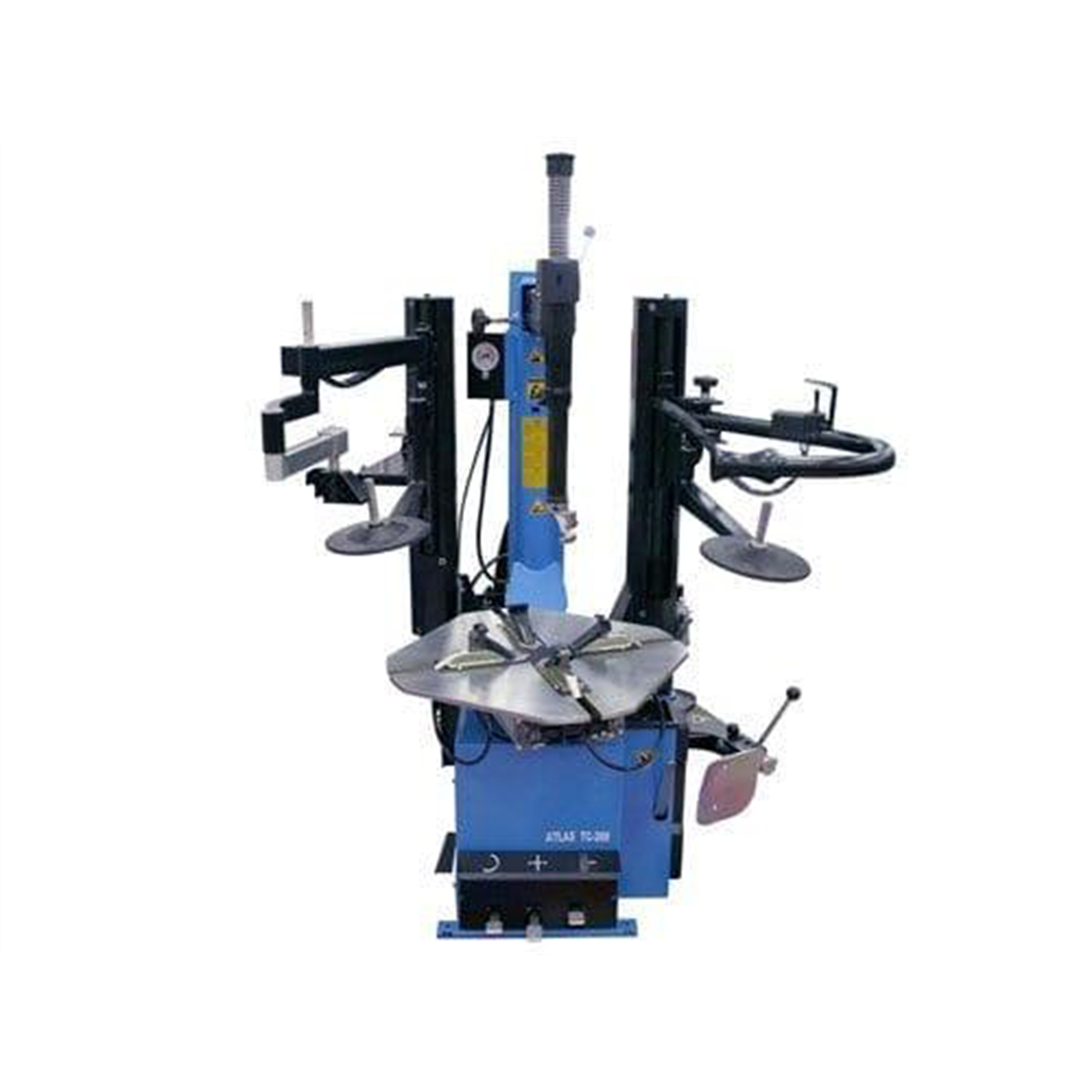 Atlas Automotive Equipment TC289 Extra Large Rim-Clamp Tire Changer with Dual Arms