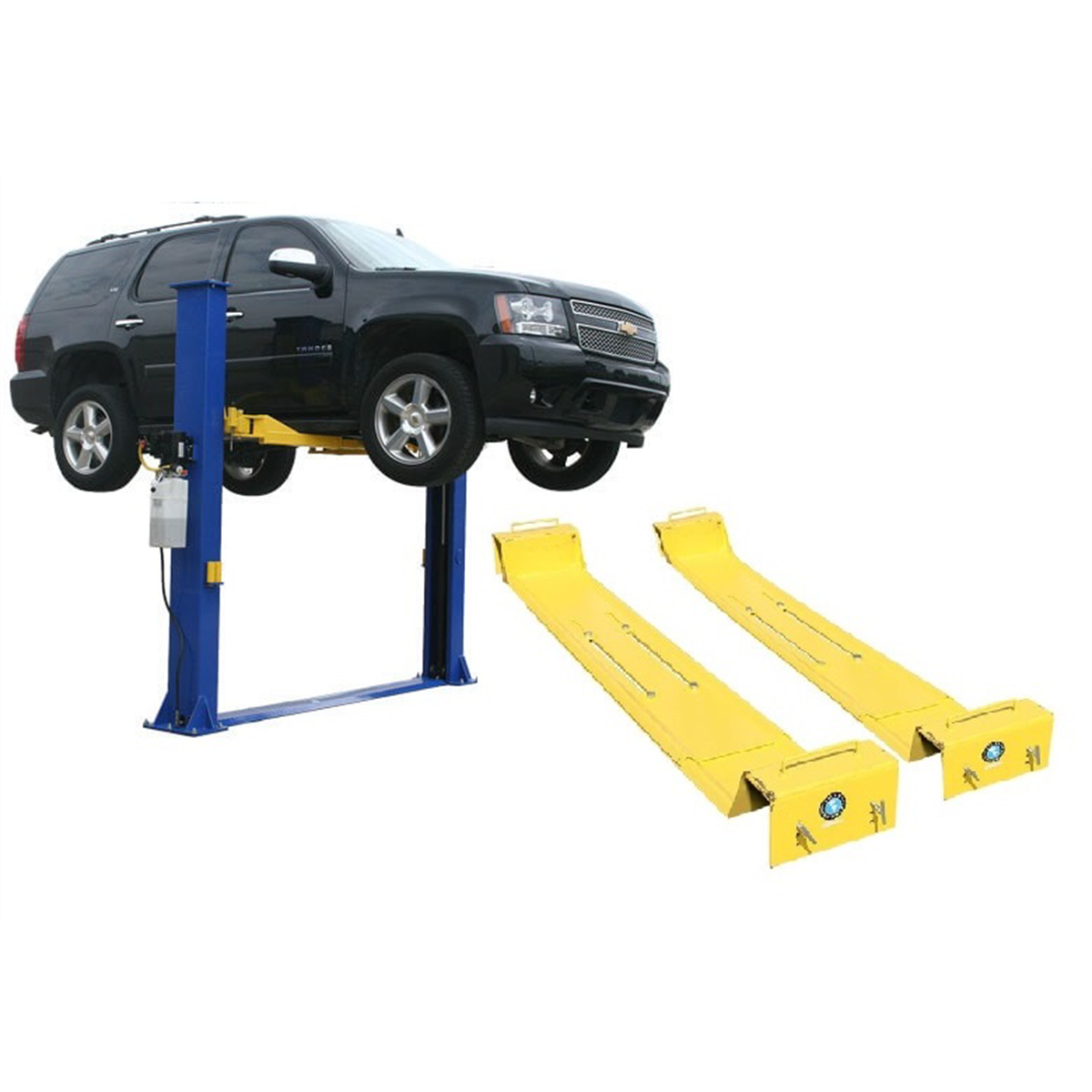 Atlas Equipment 9KBPX Lift + Lawnmower Adapter Combo