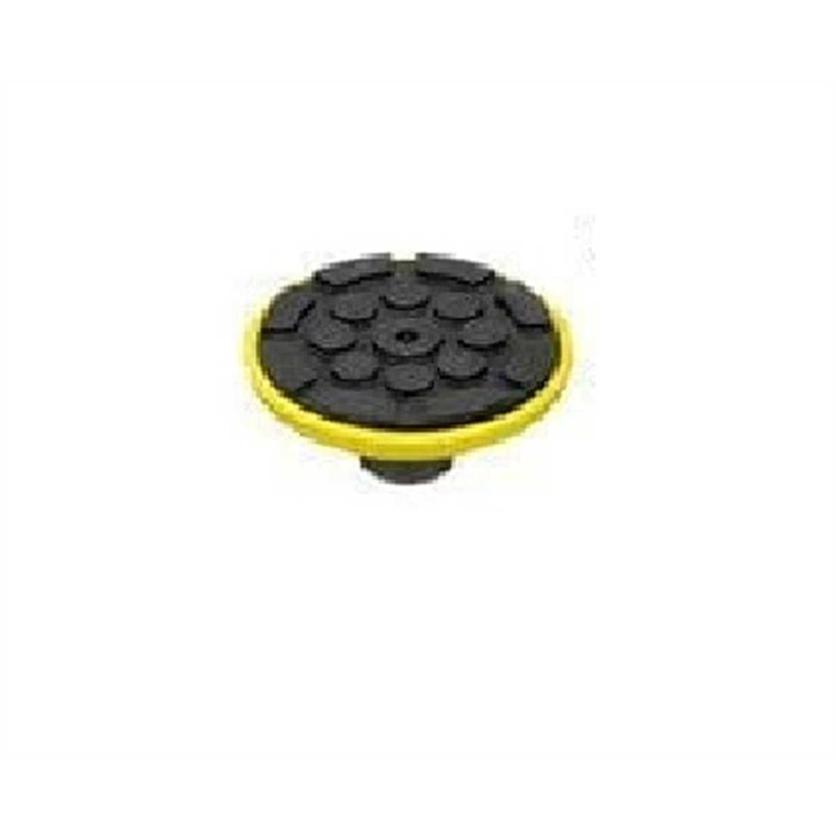 Atlas Automotive Equipment Round Lift Adapter with Rubber Pad, 1.5" Peg