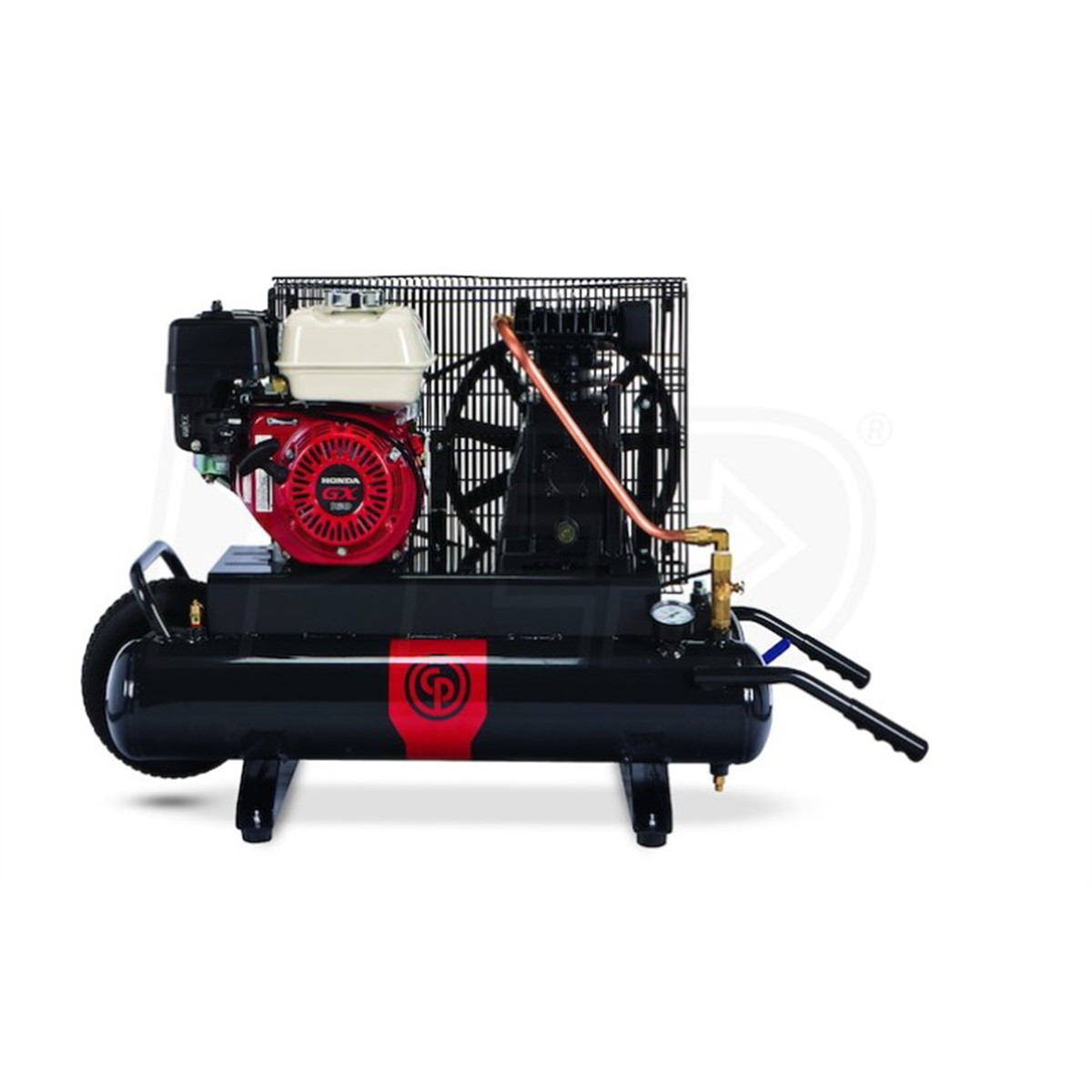 Chicago Pneumatic Chicago Pneumatic Contractor 5.5-HP 8-Gallon Gas Wheelbarrow Air Compressor w/ Honda Engine