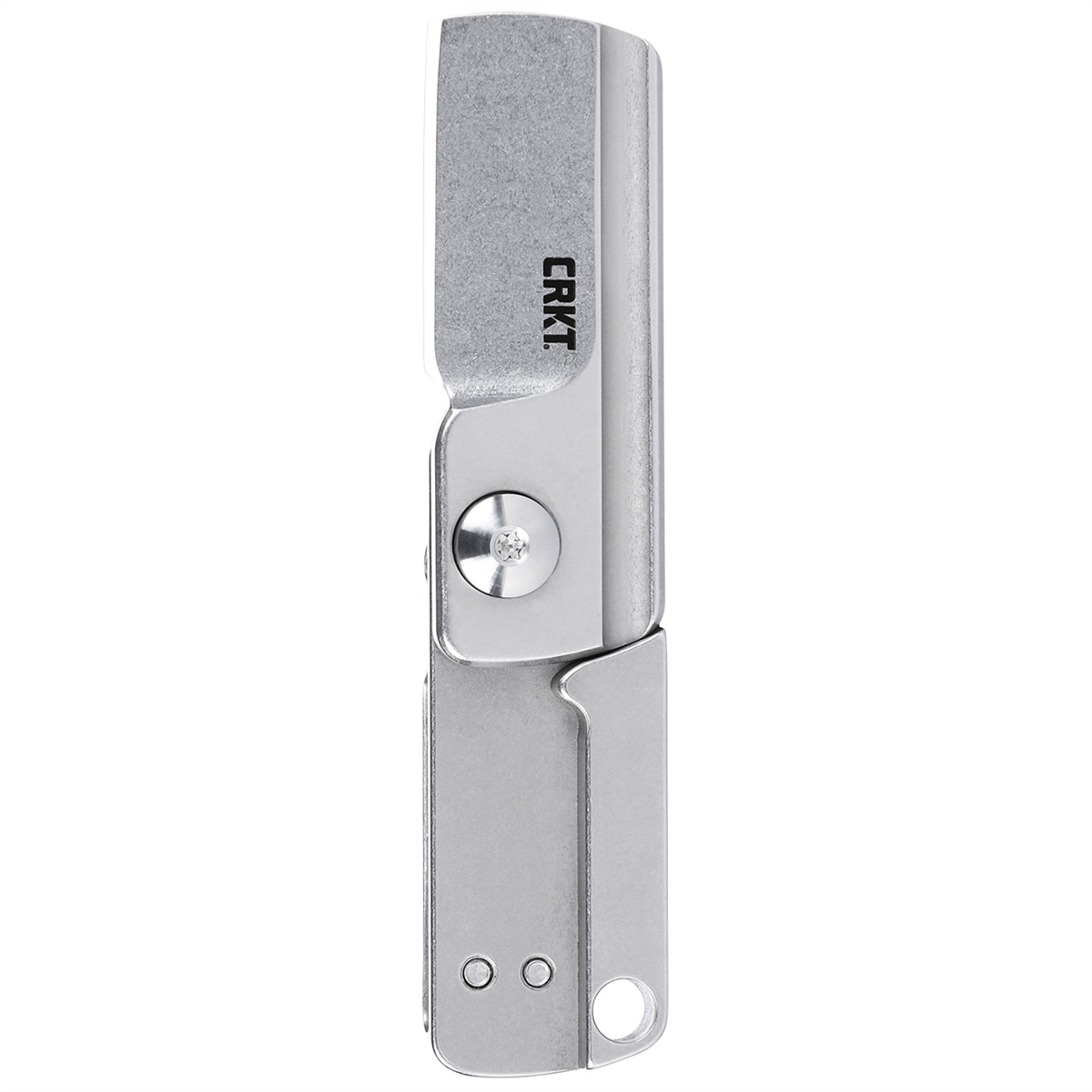 CRKT (Columbia River Knife) Box Key Gray Folding Knife with Slip Joint 7118