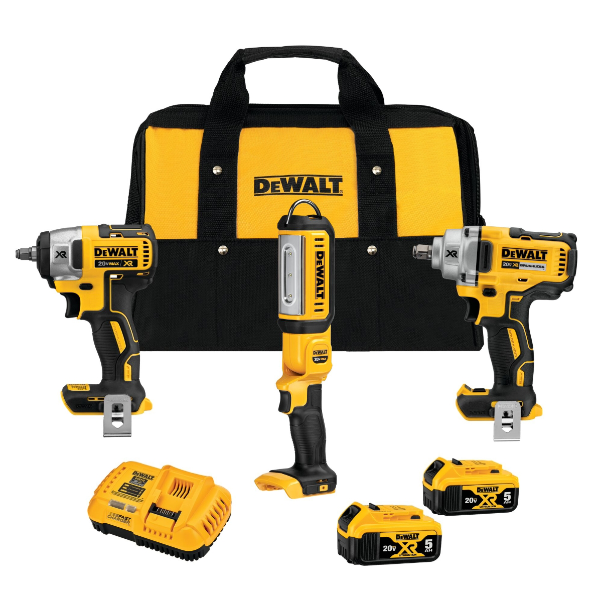 DeWalt 20V MAX XR 3-Tool Automotive Combo Kit