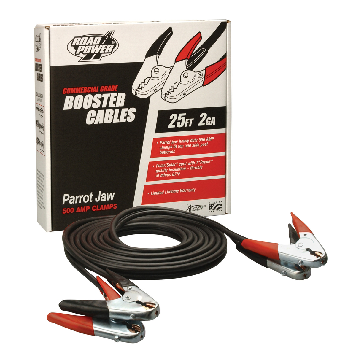 Coleman Cable BOOSTER CABLE 2GA 25'