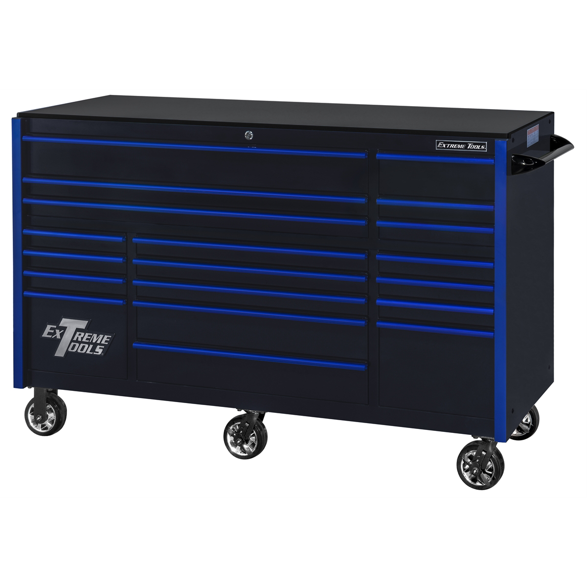 Extreme Tools TPL Bank Roller Black, Blue-Drawer