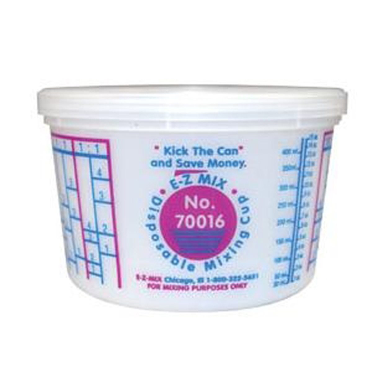 E-Z Mix 1 PINT DISPOSABLE MIXING CUPS 100/BOX
