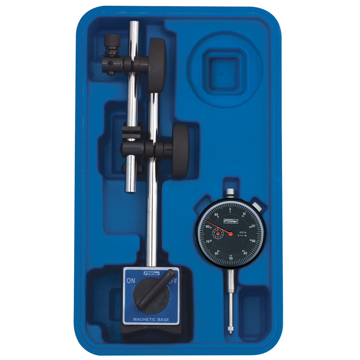 Fowler DIAL INDICATOR SET BLACK FACE