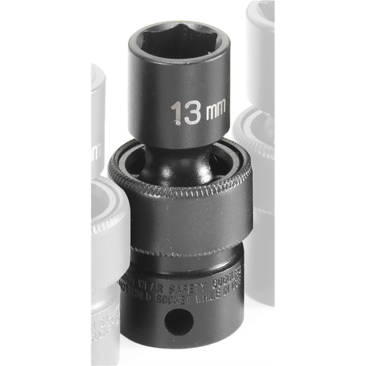 Grey Pneumatic 3/8" Drive x 13mm Standard Universal Socket