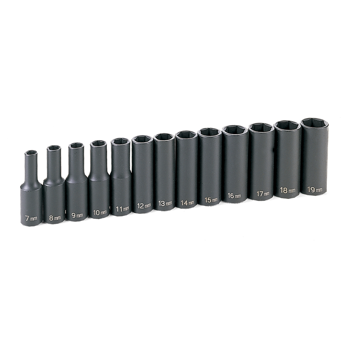 Grey Pneumatic 3/8" Drive 13 Piece Deep Metric Set