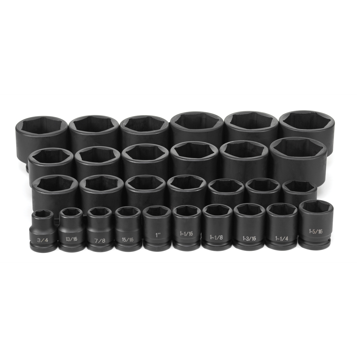 Grey Pneumatic 3/4" Dr. 29 Piece Fractional Master Set 3/4-2-1/2"