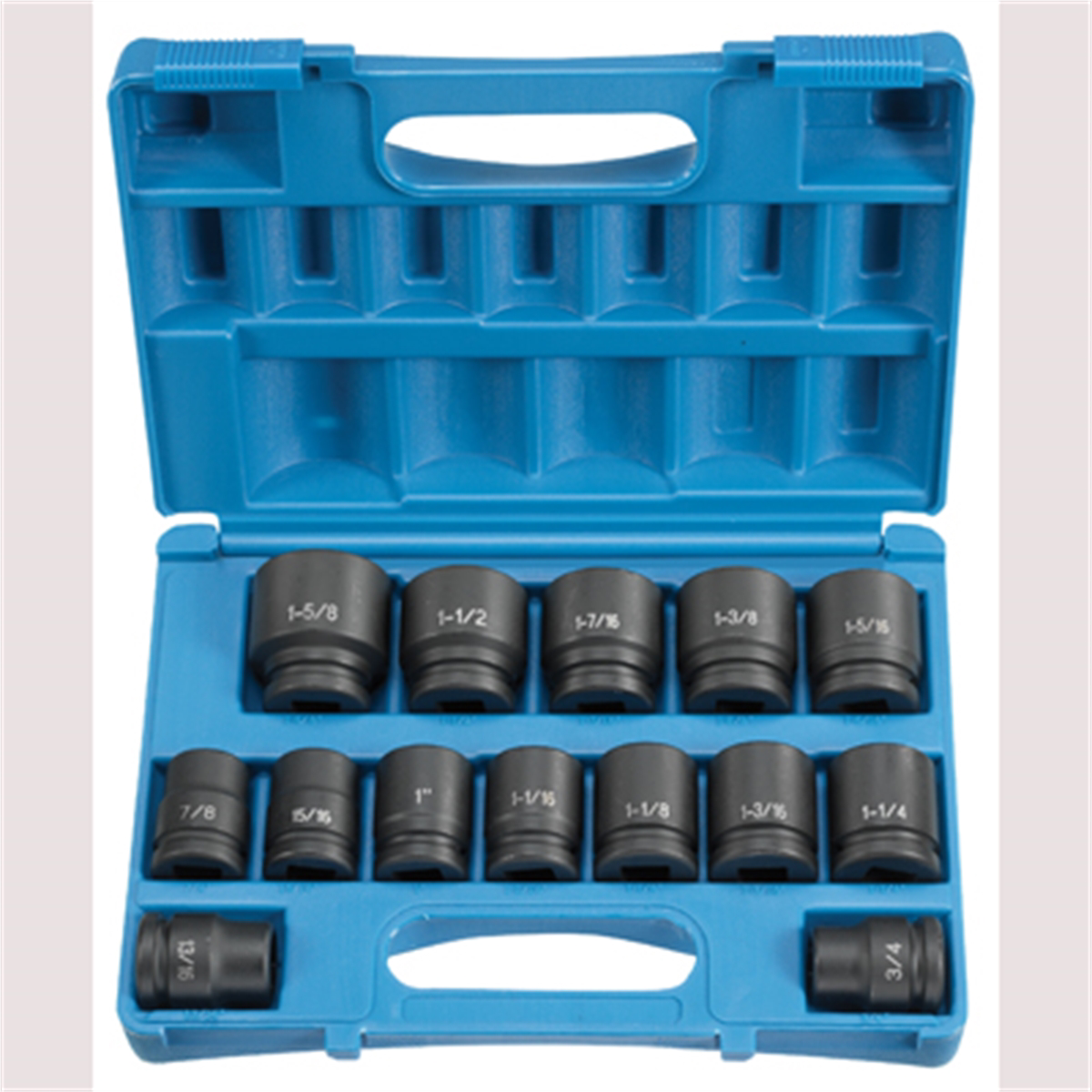 Grey Pneumatic 3/4" Drive 14 Piece Standard Set