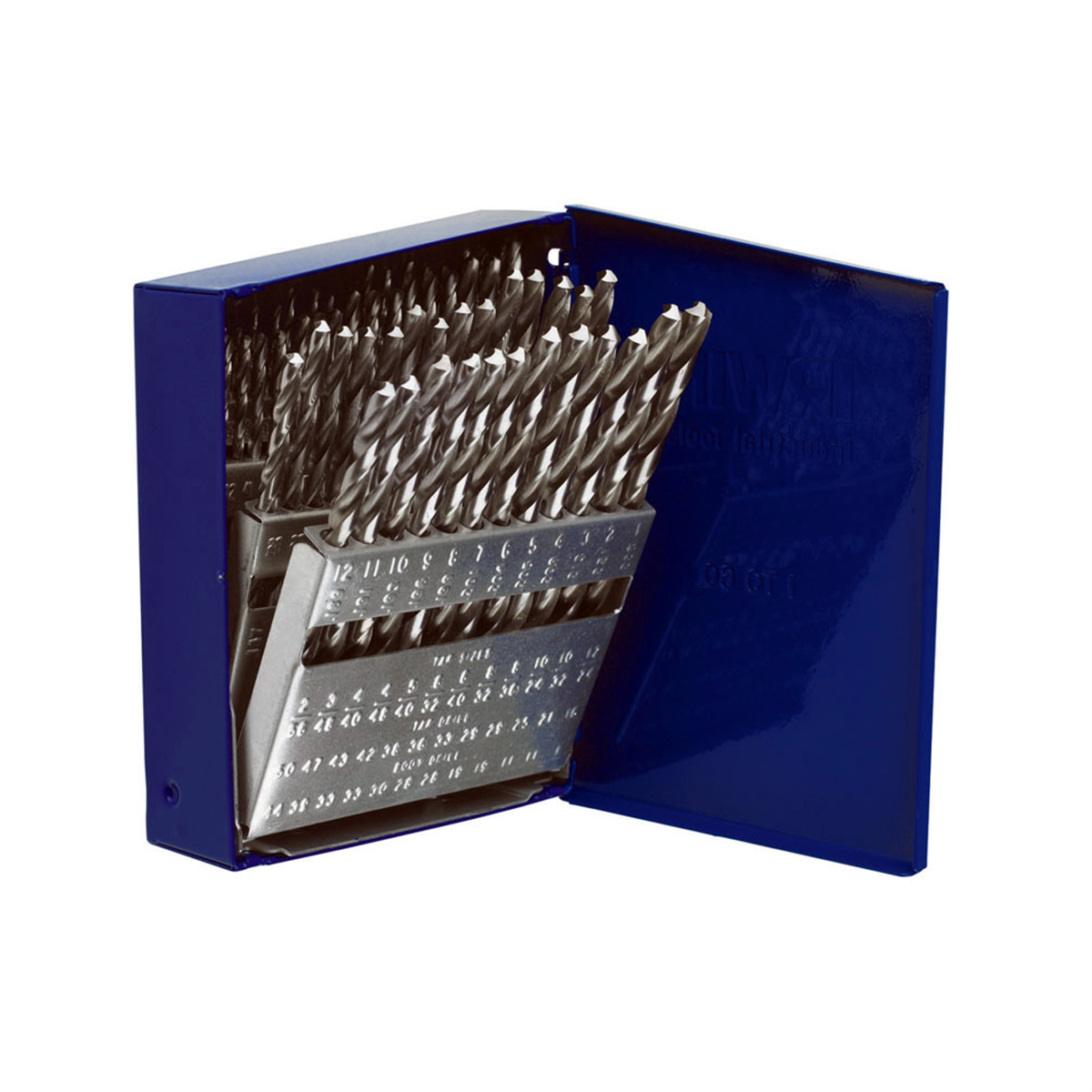 Hanson 60PC WIRE GAUGE NUMBER DRILL BIT SET
