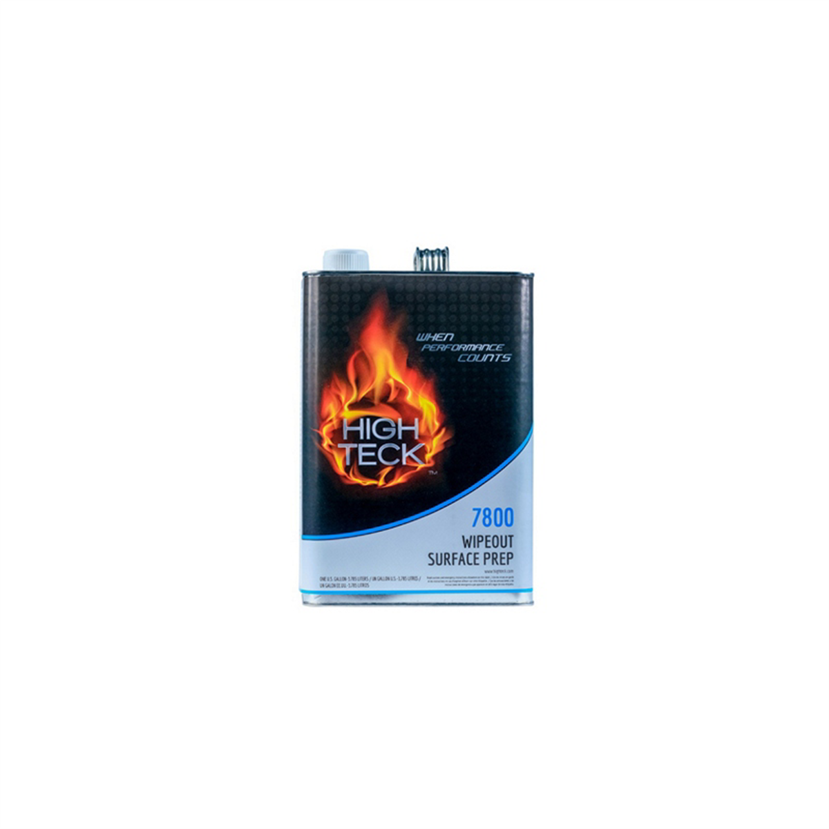 High Teck Products 7800-1 Surface Preparation Wipe Out Wax, 1 gal, Tin