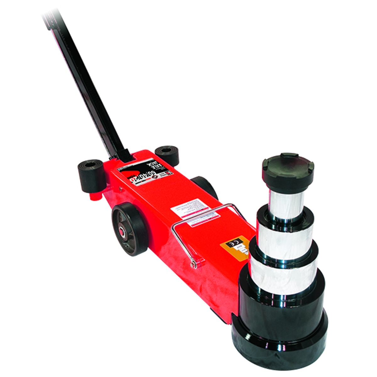 American Forge & Foundry Axle Jack - 3 Stage - 60/40/20 Ton Capacity - Air/Hydraulic - SUPER DUTY