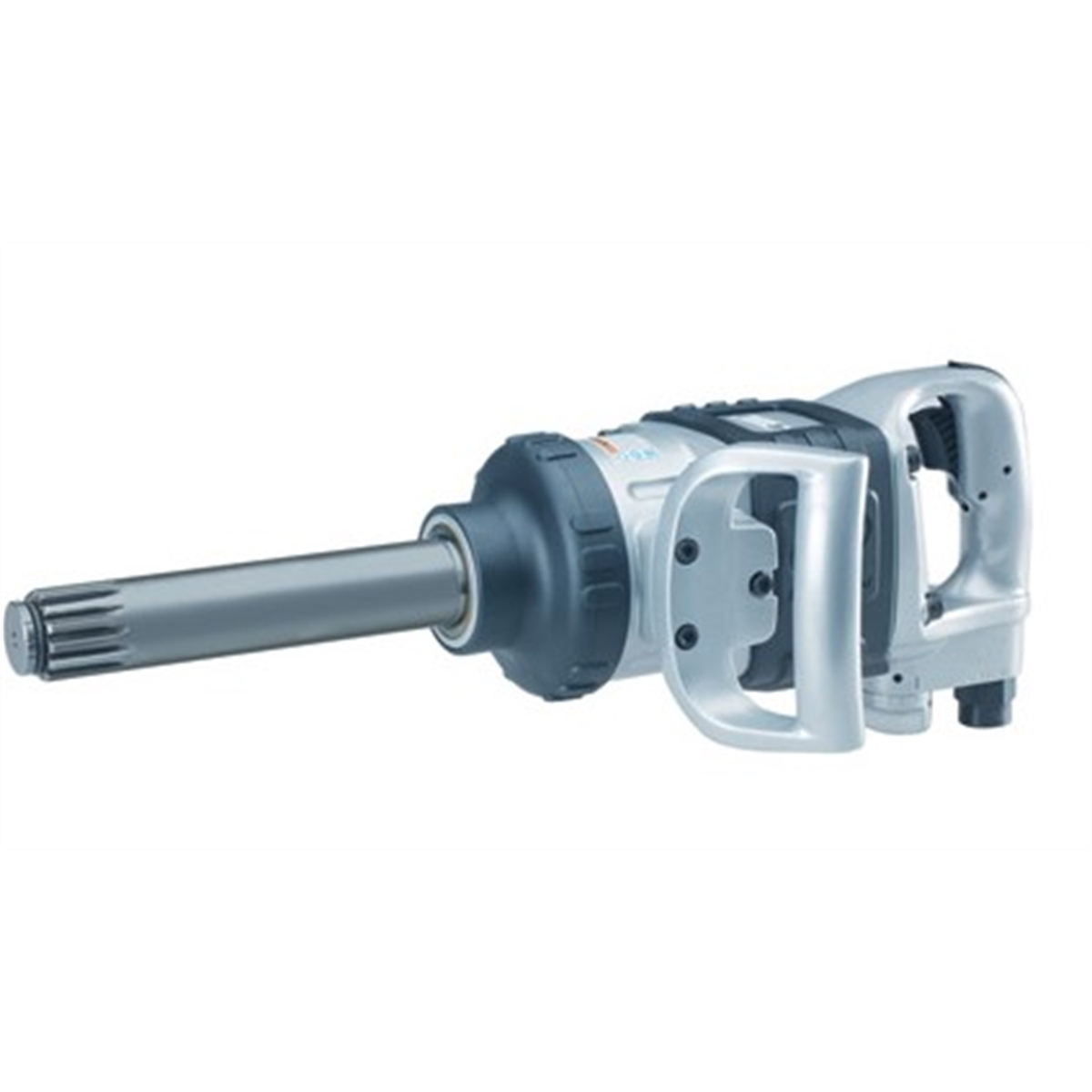 Ingersoll Rand No. 5 Spline Air Impact Wrench, 6 Inch Ext Anvil, 1770 ft-lb Torque, D-Handle Inside Trigger
