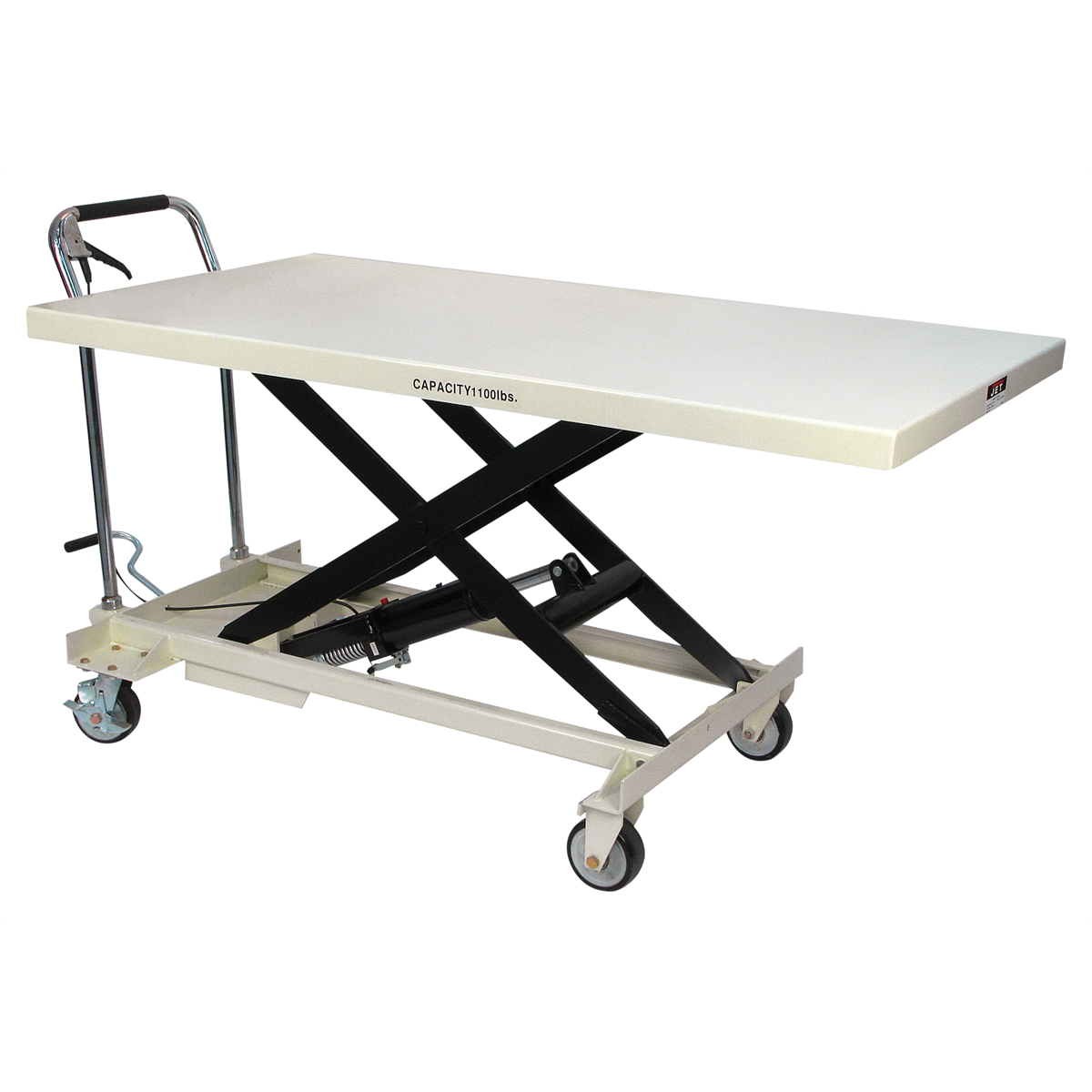 Jet Tools SLT-1100 Jumbo Scissor Table, 1100-lb Capacity