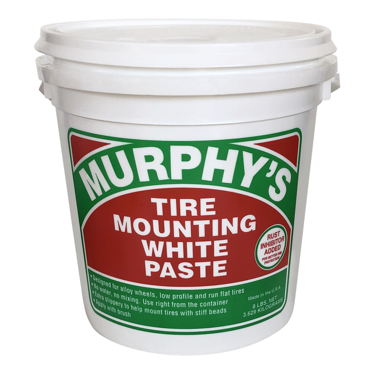 JTM PRODUCTS INC Murphy's Tire Mounting White Paste with Rust Inhibitor 8lb Tall Pail