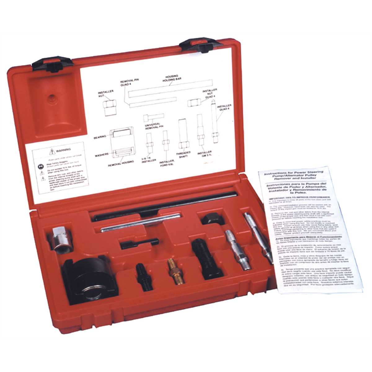 Lang Tools (Kastar) PULLER KIT PULLEY POWER STEERING
