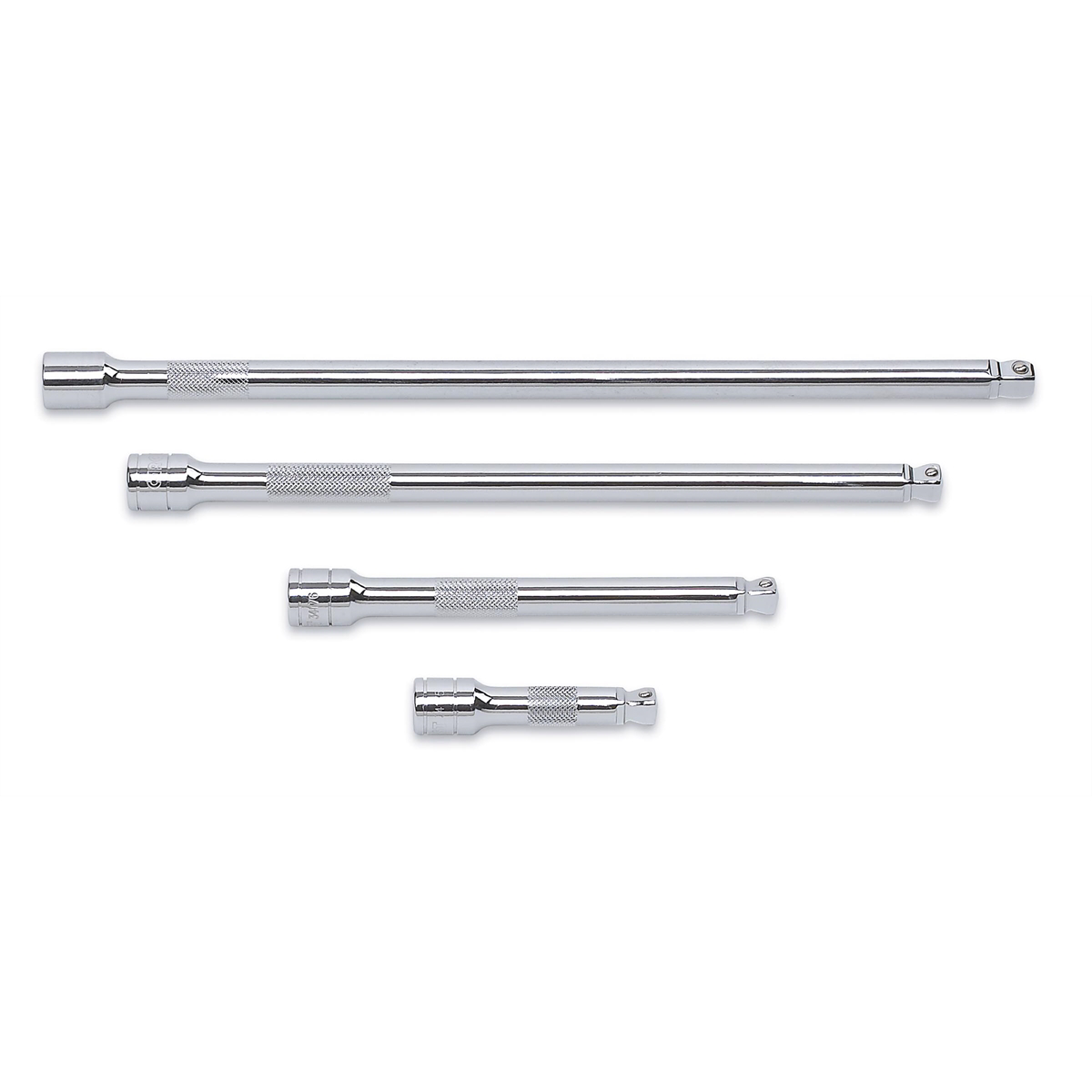 GearWrench 4 Piece 3/8 Inch Drive Wobble Extension Set 3 Inch, 6 Inch, 10 Inch & 12 Inch
