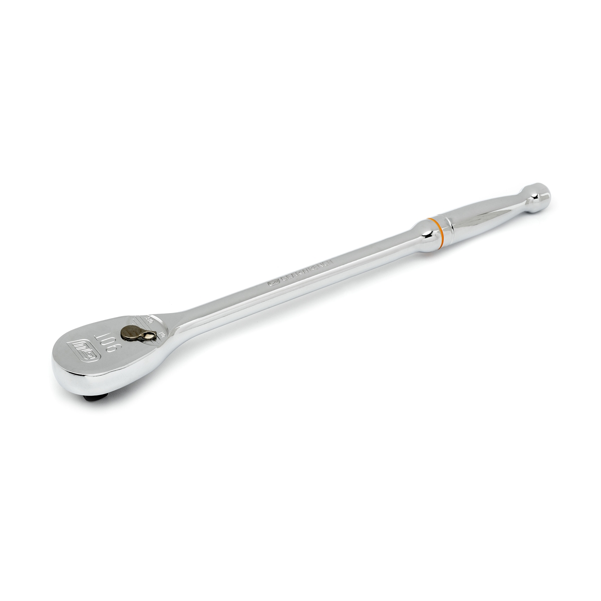 GearWrench 1/2 Inch Drive 90-Tooth Long Handle Teardrop Ratchet 15 Inch