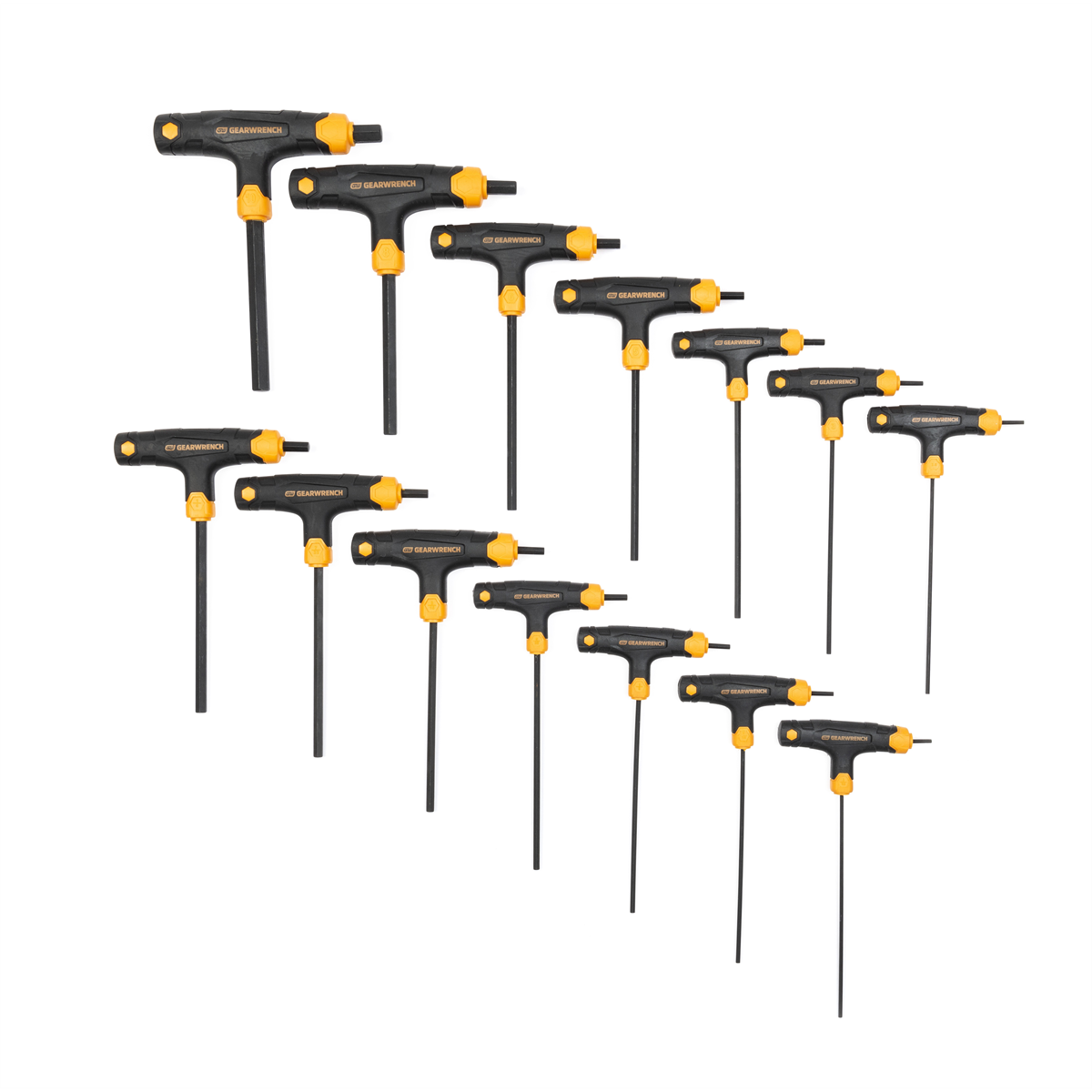 GearWrench 14 Piece SAE/Metric T-Handle Hex Key Set