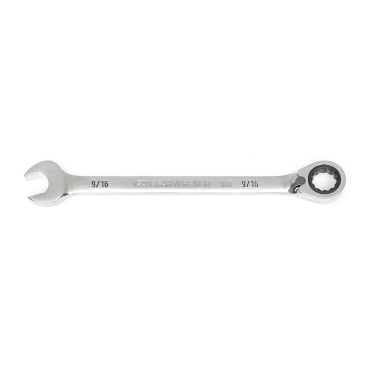 GearWrench 9/16 Inch 90-Tooth 12 Point Reversible Ratcheting Wrench