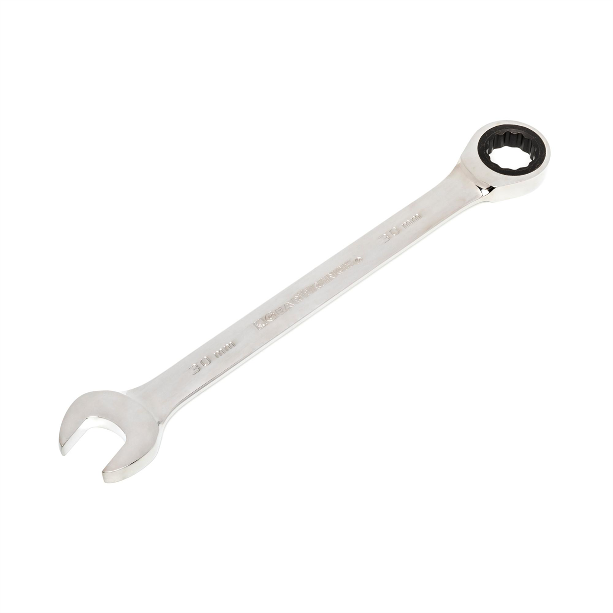 GearWrench 30mm 72-Tooth 12 Point Ratcheting Combination Wrench