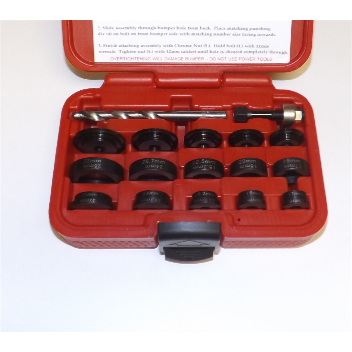 Killer Tools Bumper Hole Punch for parking sensors