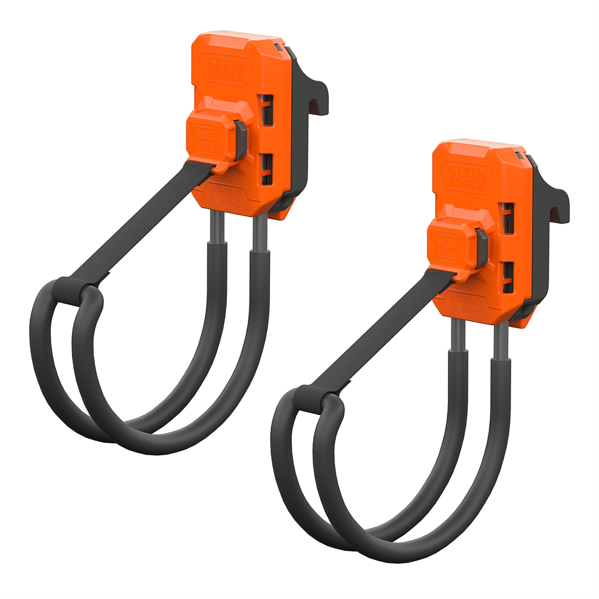Klein Tools MODbox™ Wall System, J-Hook with Strap, 2-Pack