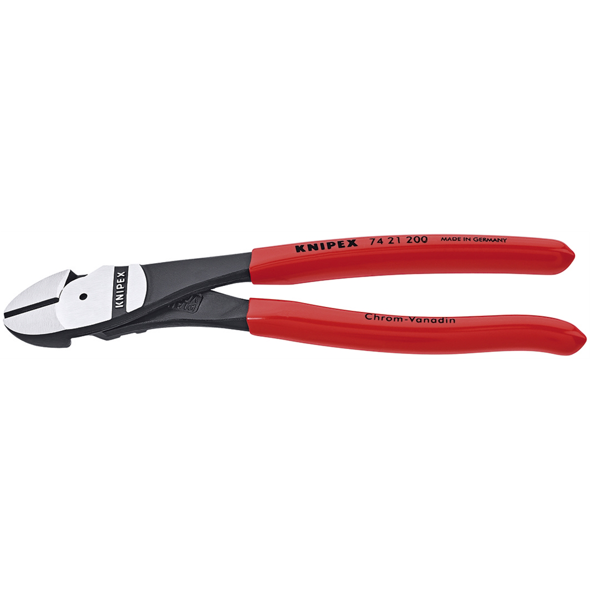 KNIPEX 8 Ultra High Lvg Diag Cutter W/12 Deg Curved Head
