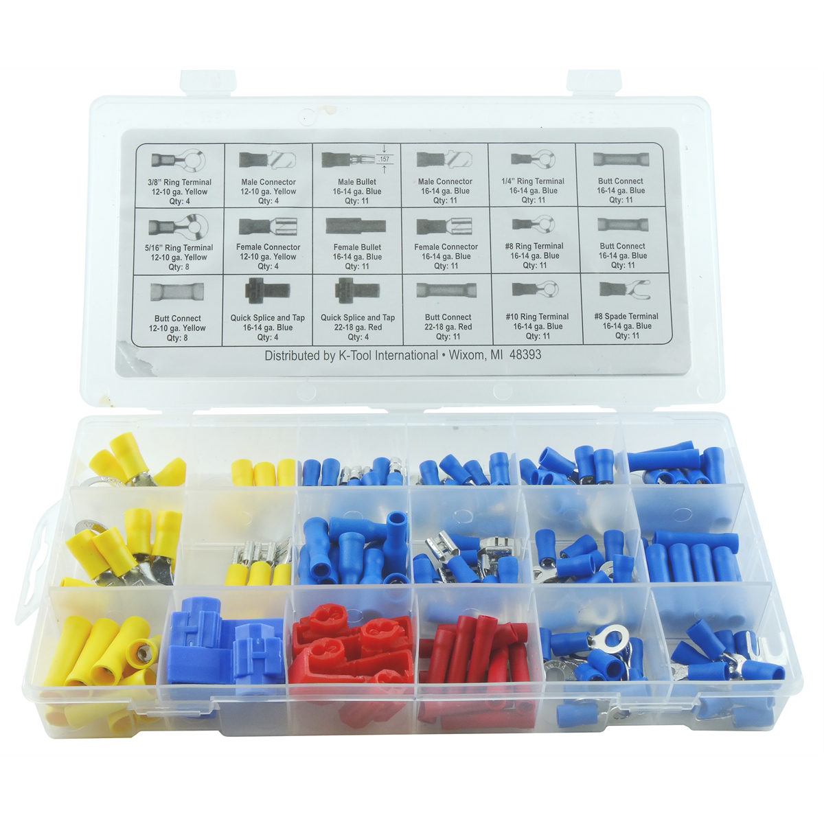 K Tool International Electric Wire Solderless Termi