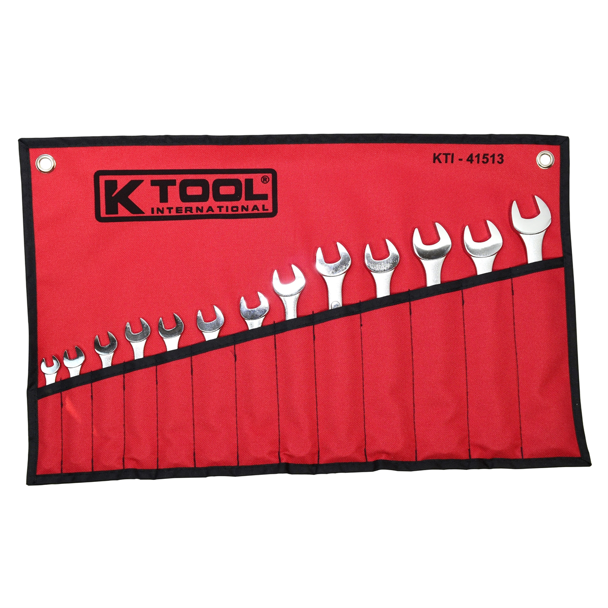 K Tool International Wrench Set Combination 13 Piece Metric
