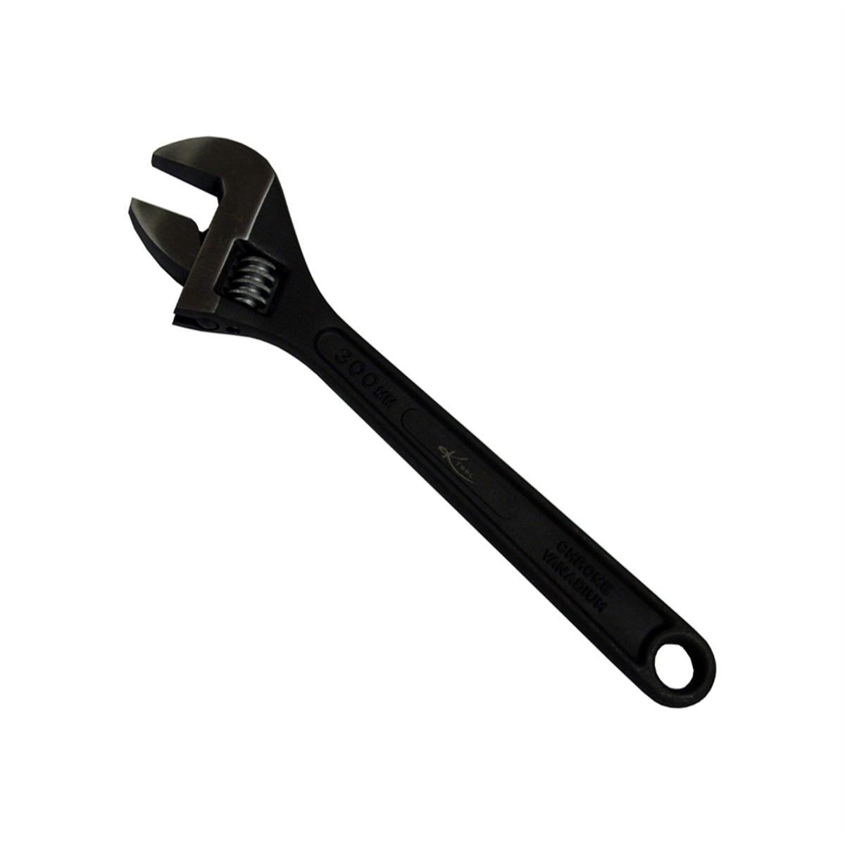 K Tool International Wrench Adjustable 12 Inch Black
