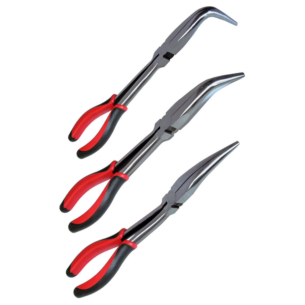 K Tool International Pliers Set Needle Nose 3 pc 11 in.