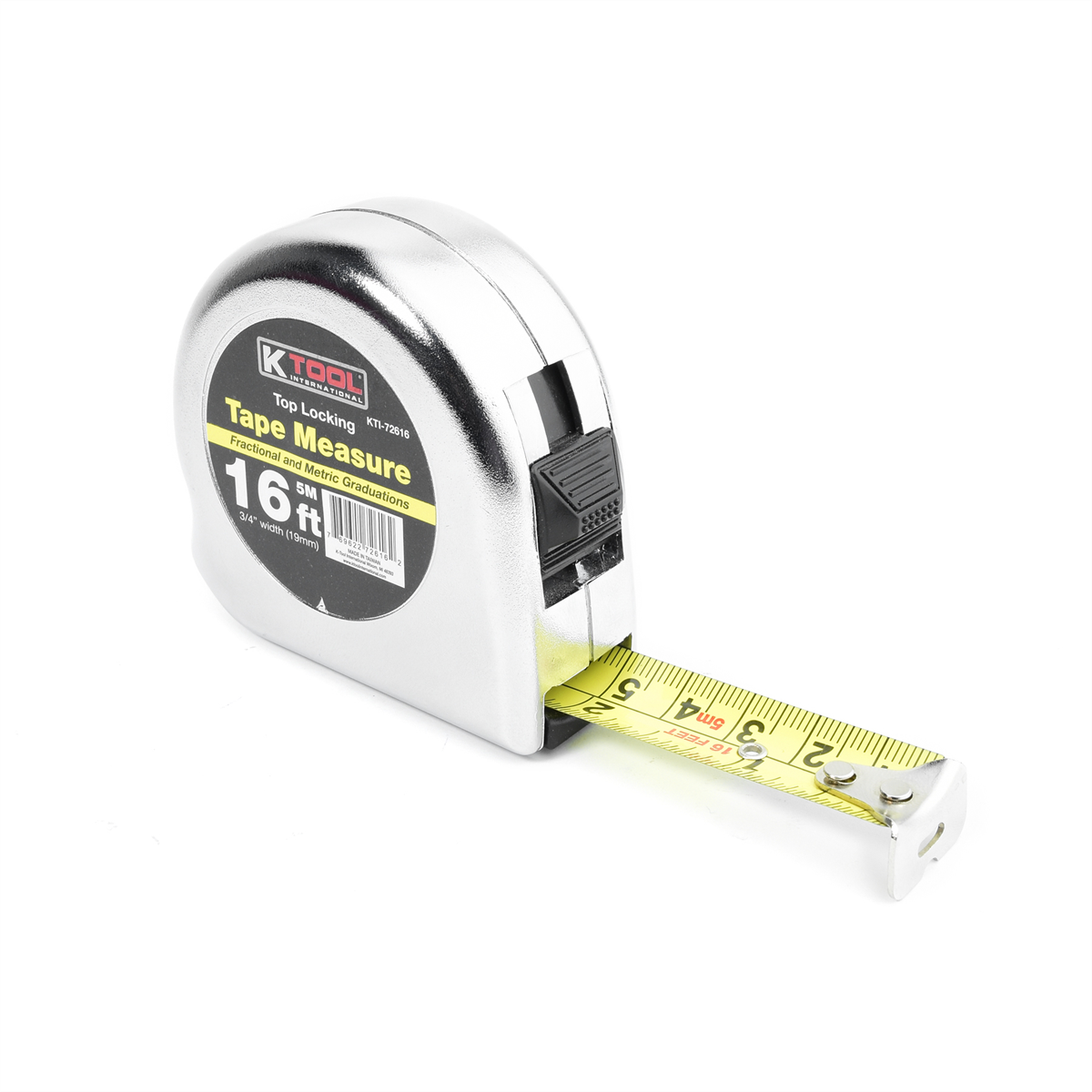 K Tool International Tape Measure 3/4 in. x 16 ft./5M
