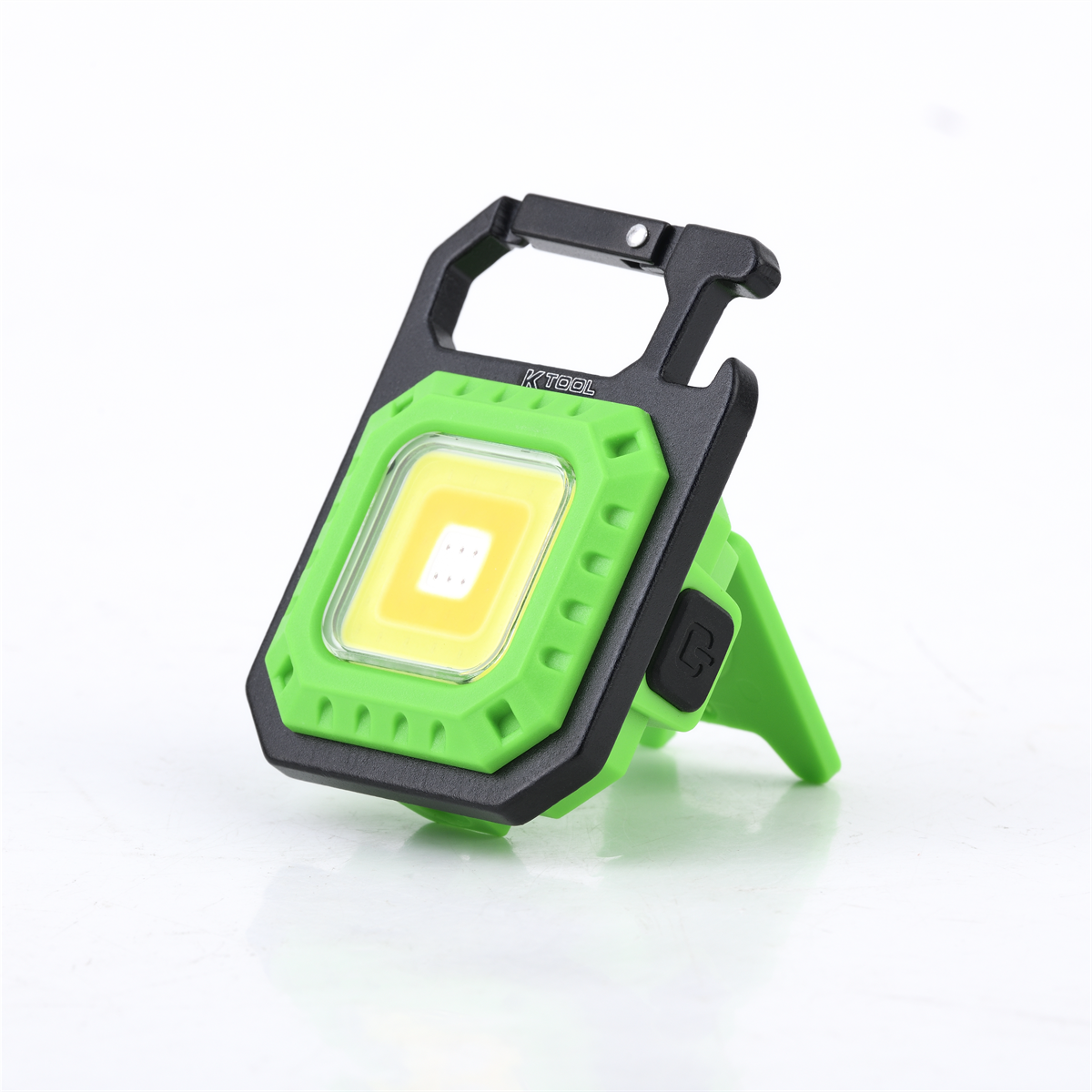 K Tool International Mini Work Light, 1000LM Rechargeable - Lime Green