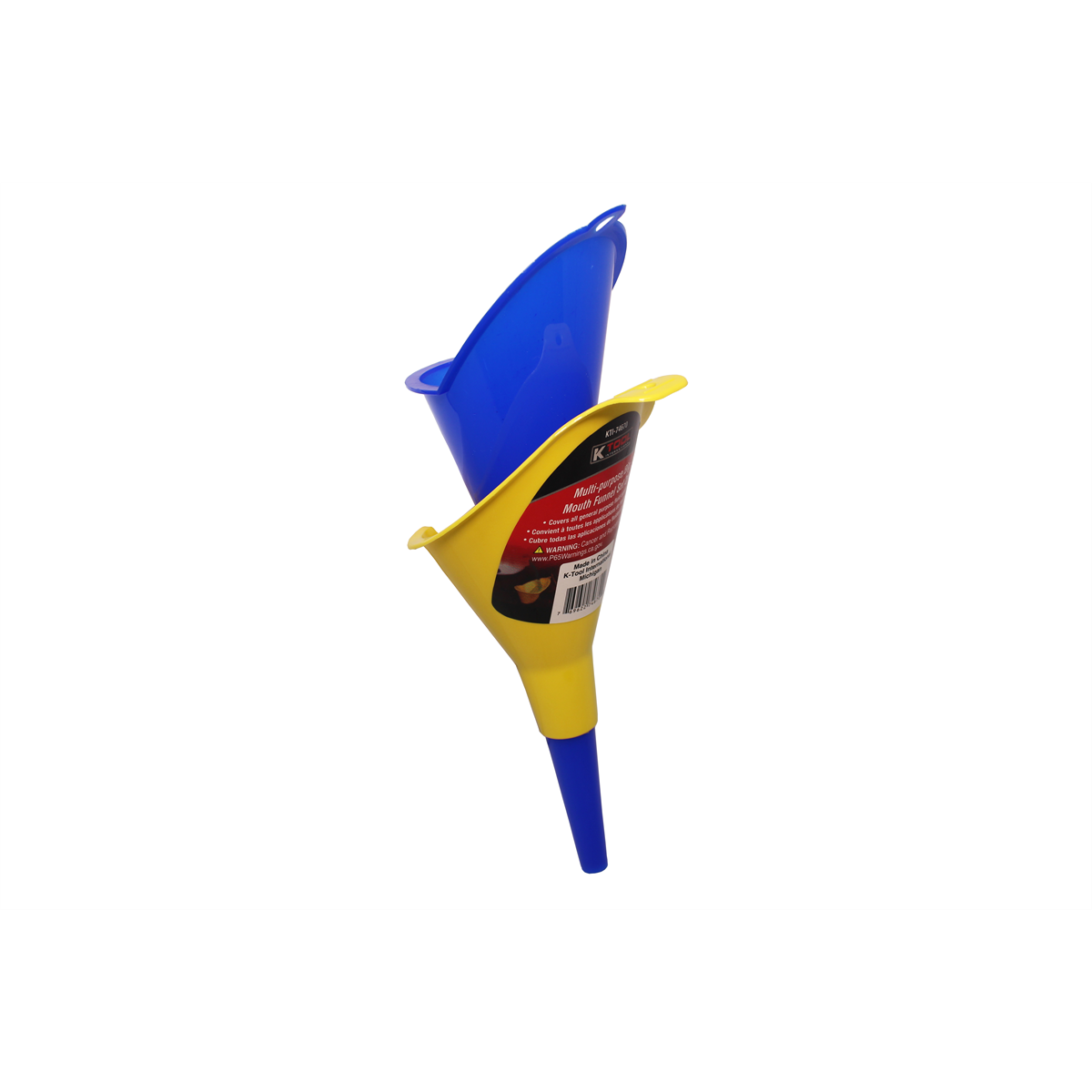 K Tool International Funnel Set 2pc Multi-purpose/Big Mouth