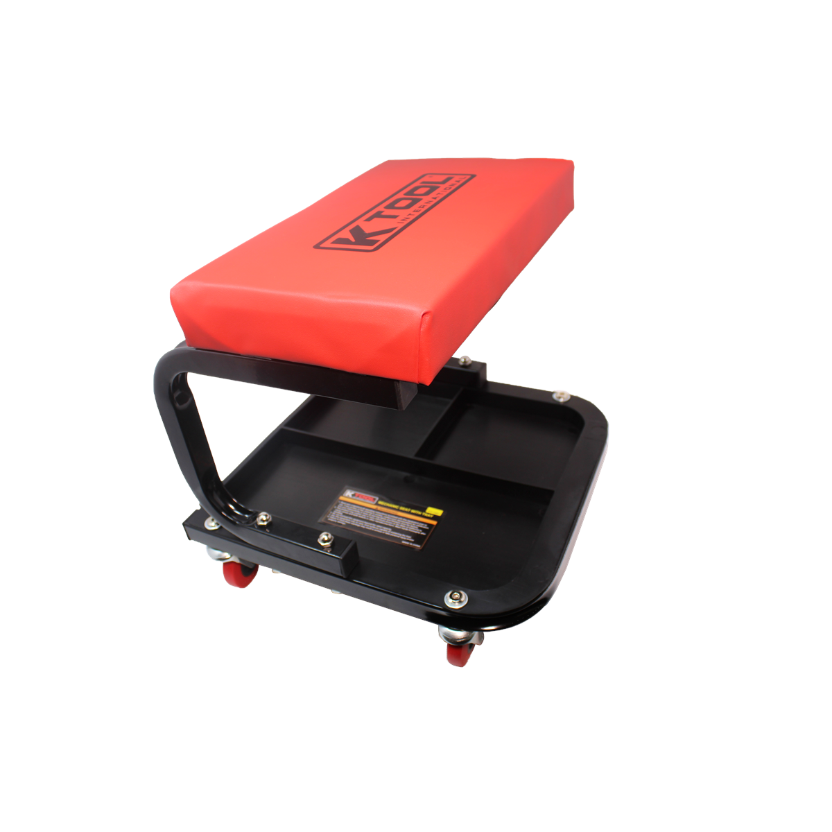 K Tool International Mechanic's Seat w/ Plastic Tool Tray