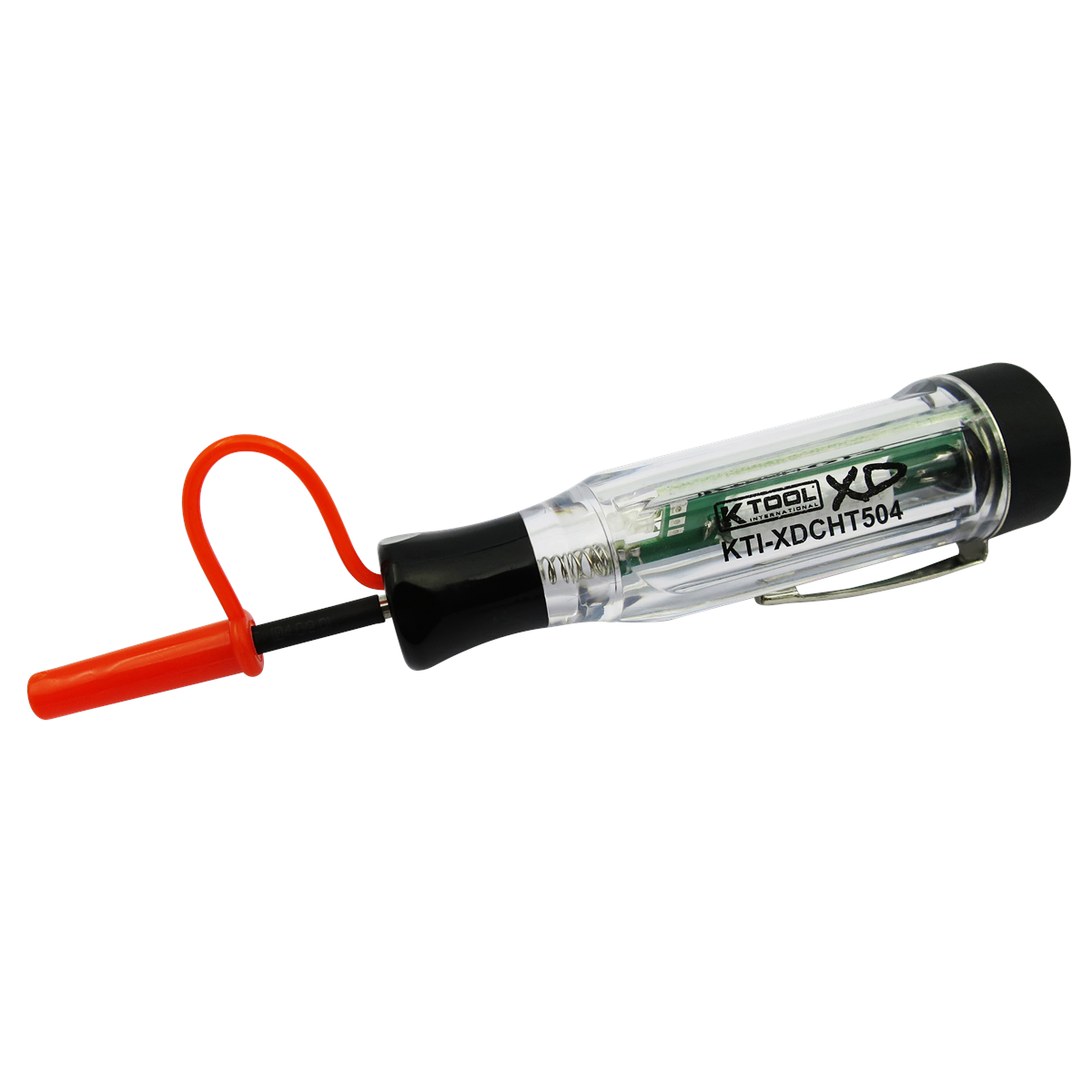 K Tool International Circuit Tester Dual Polarity Cordless DC 3-30V
