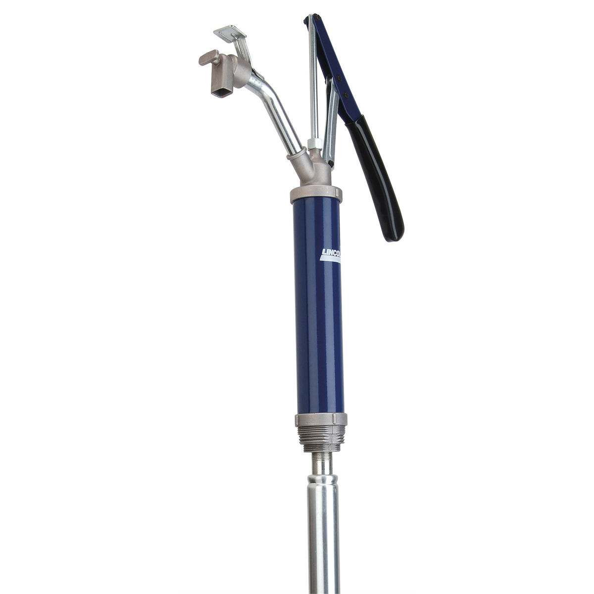 Lincoln Lubrication Lever-Action Barrel Pump with Threaded Telescopic Pick-Up Tube