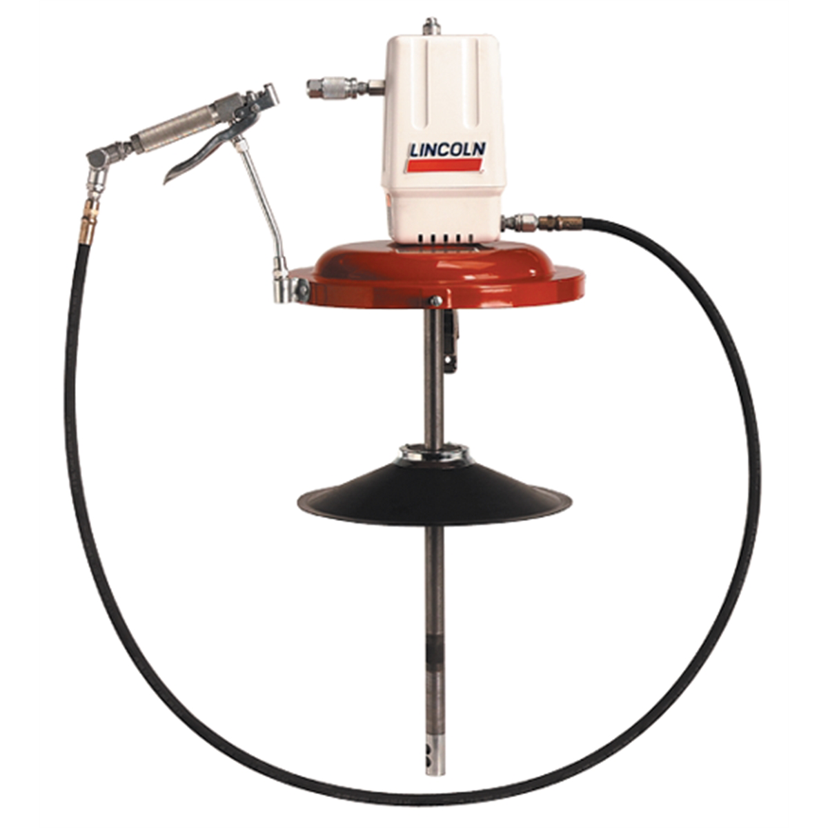Lincoln Lubrication High Pressure 50:1 Pneumatic Air Operated 120 lb. Drum Barrel Pump