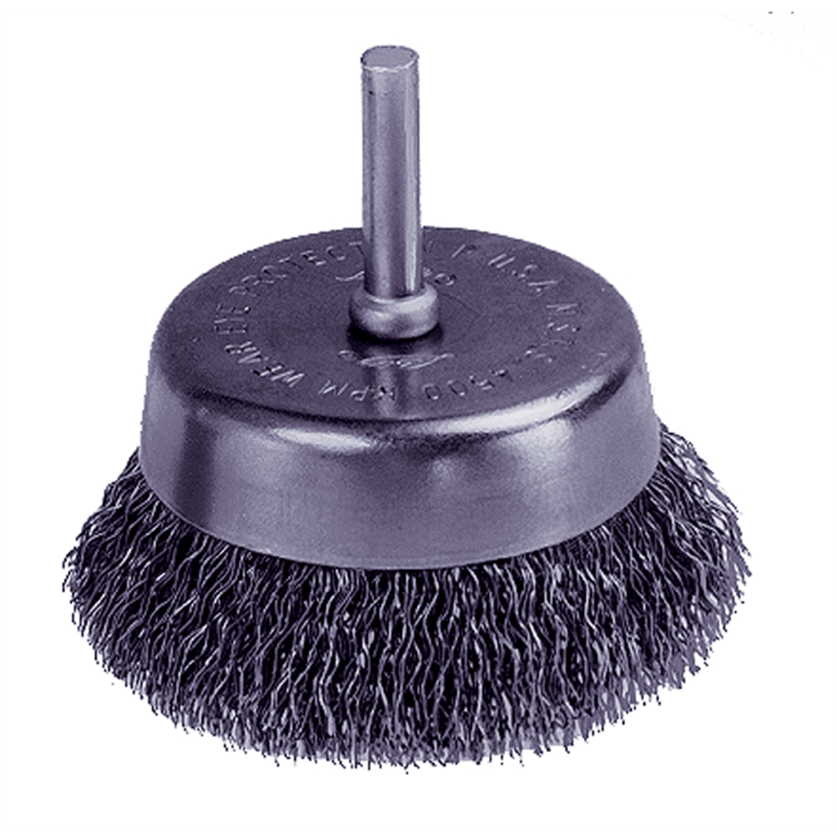 Lisle BRUSH WIRE CUP 2-1/2IN. .014 WIRE CRIMPED