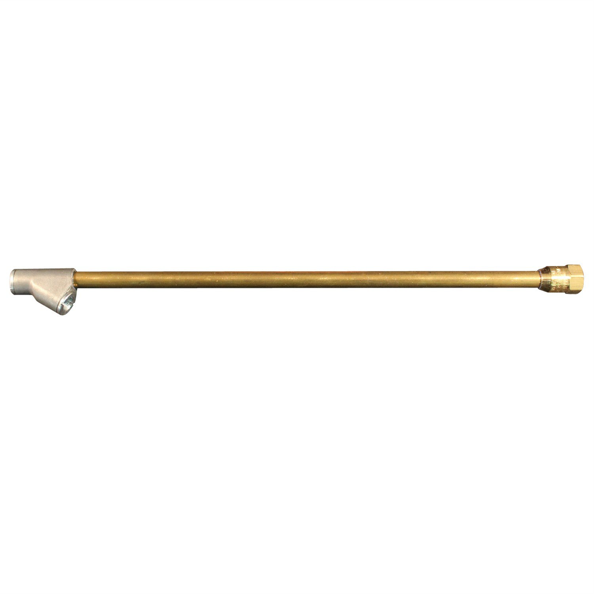 Milton Industries Dual Hd Str. Ft. Air Chuck , 12" Overall Length
