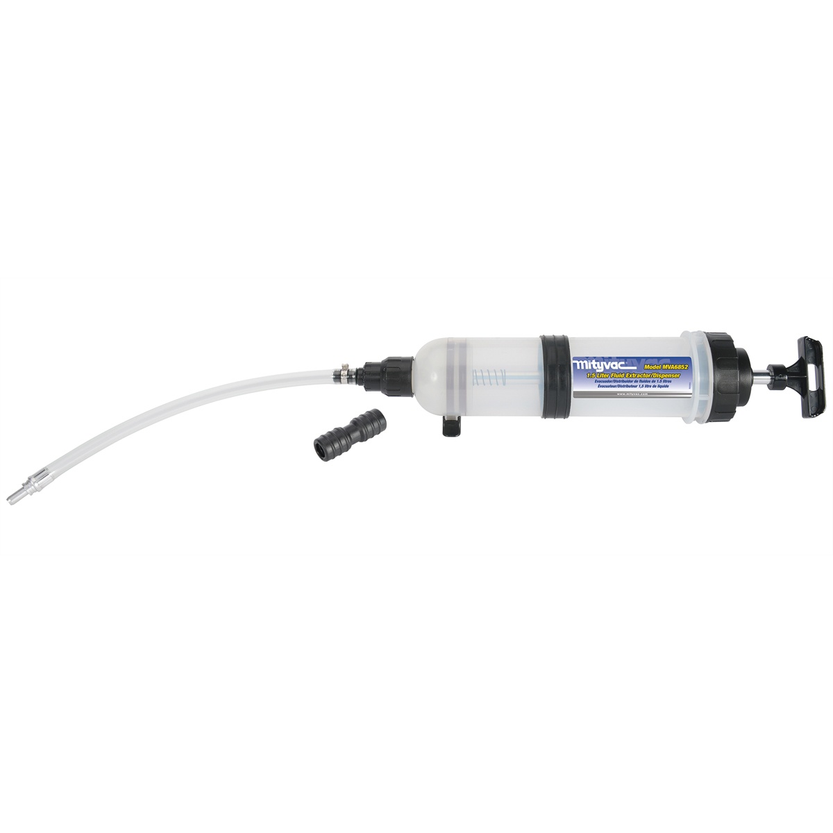 Mityvac 1.5L Fluid Extractor/Dispenser with ATF Adapter Connector