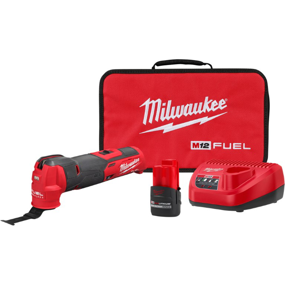 Milwaukee Tool M18 Multi-Tool Kit w/ High Output HO 3.0 Battery and Charger