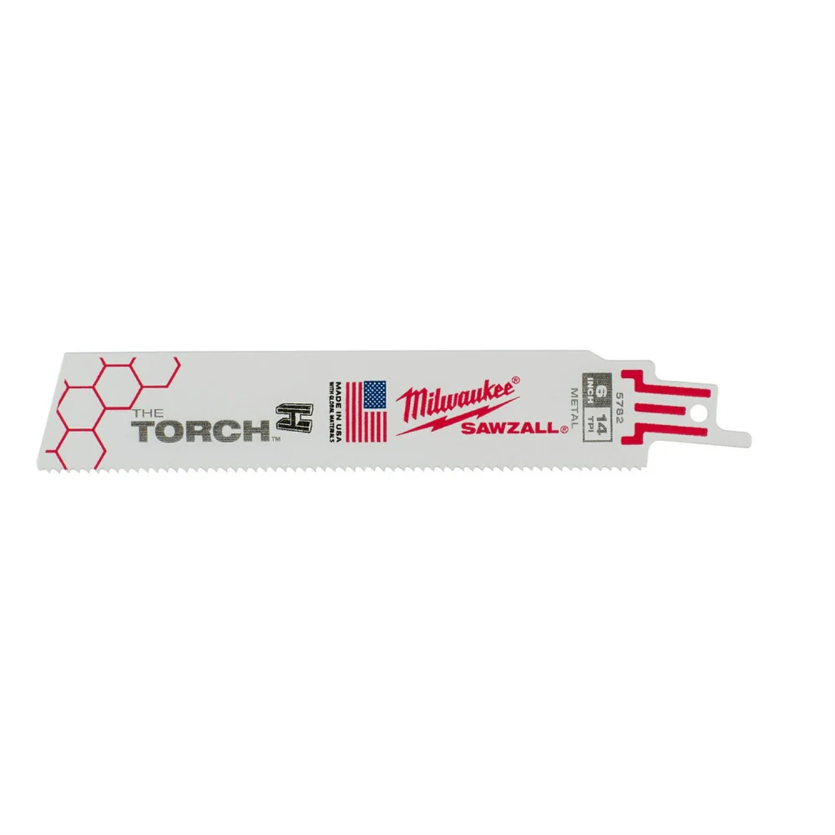 Milwaukee Tool 6" 14 TPI The Torch SAWZALL Blades (5 Pk)