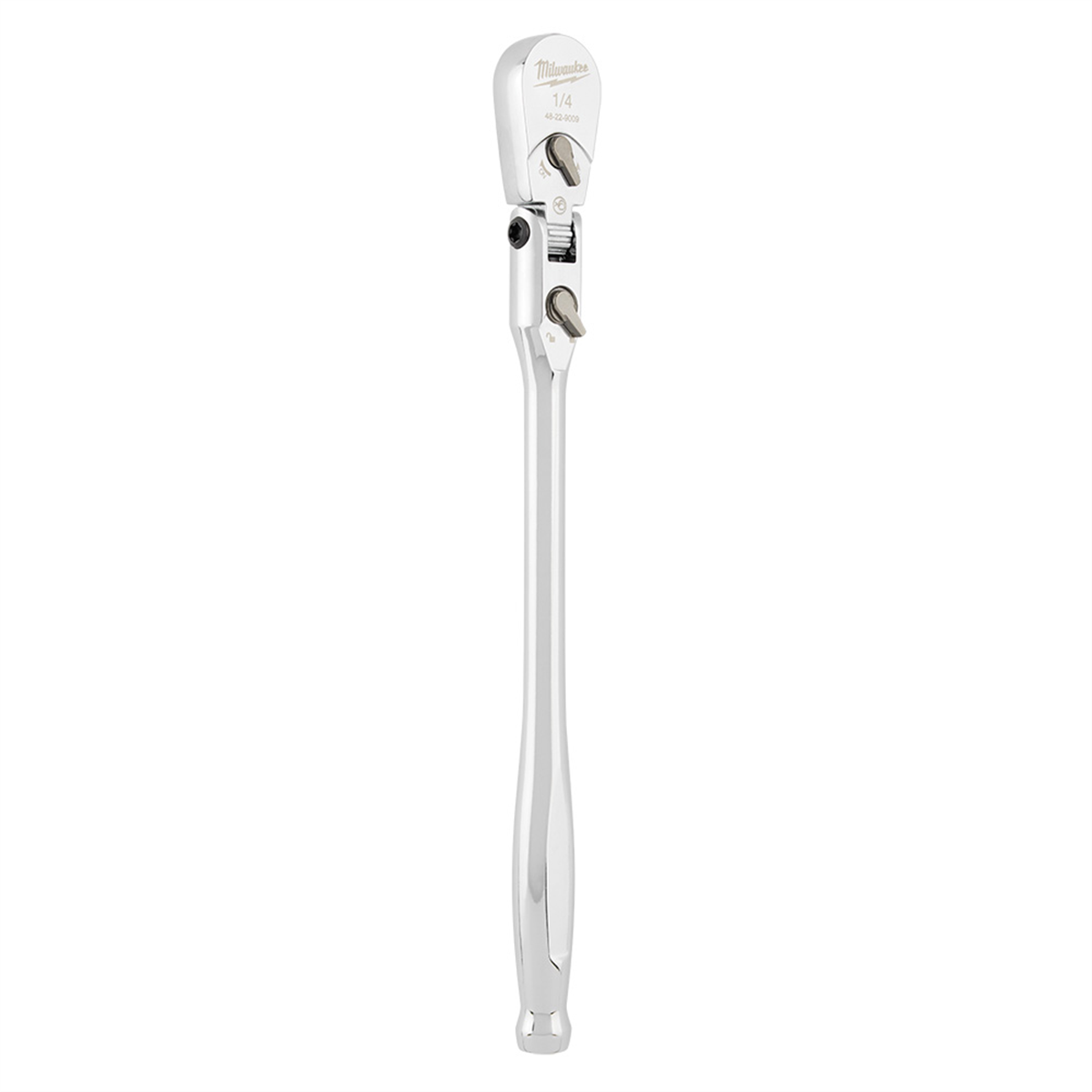 Milwaukee Tool 1/4" Drive 9" Flex Head Ratchet
